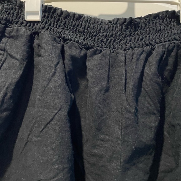 Ava & Viv Size 4X Black Linen Blend Shorts With Pockets!! - Picture 3 of 9